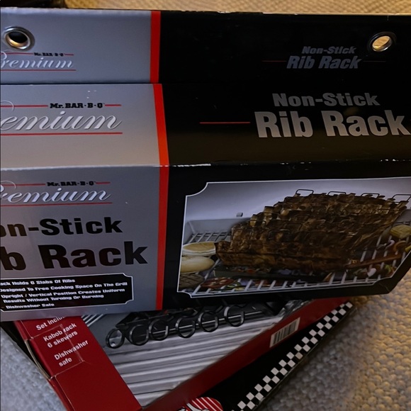 Non-Stick Rib Rack - Black by - Picture 11 of 11